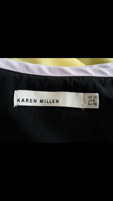 sukienka damska Karen Millen z tkaniny cupro
