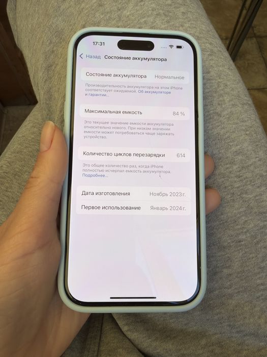 Продам Iphone 15 куплен за границей