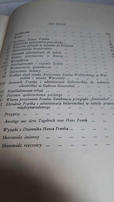 Dziennik Hansa Franka Stanisław Piotrowski