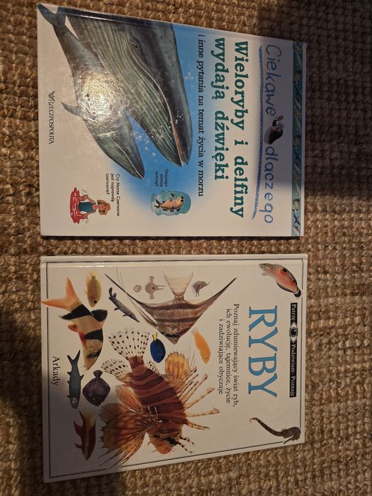 Ryby. Wieloryby i delifiny wydają dźwięki. .