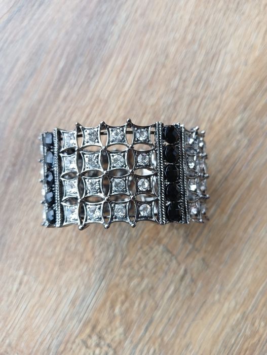 Bransoletka damska metalowa