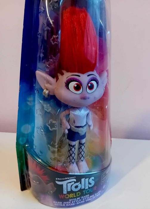 DreamWorks Trolls World Tour: Stylin Barb - Lalka Trolle 2 Hasbro Nowa