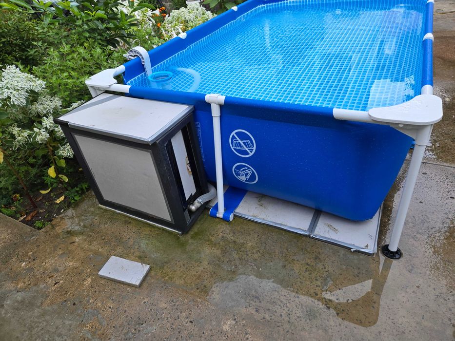 комплект басейн Intex 28271 (260х160х65) каркасний + фільтр-насос