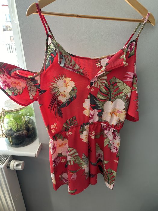 Kombinezon letni floral print M