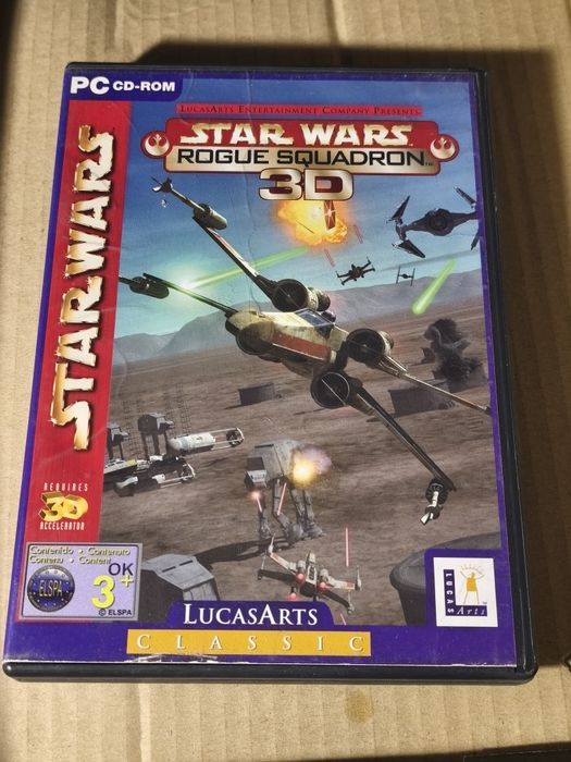 Star Wars: Rogue Squadron 3D PC | LucasArts Classic | Stan Kolekcjonerski!