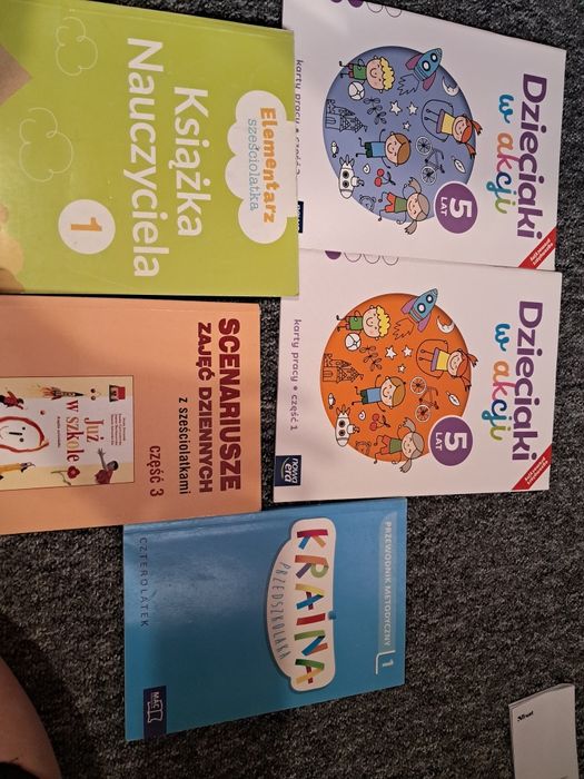 Książki do pracy z przedszkolakami