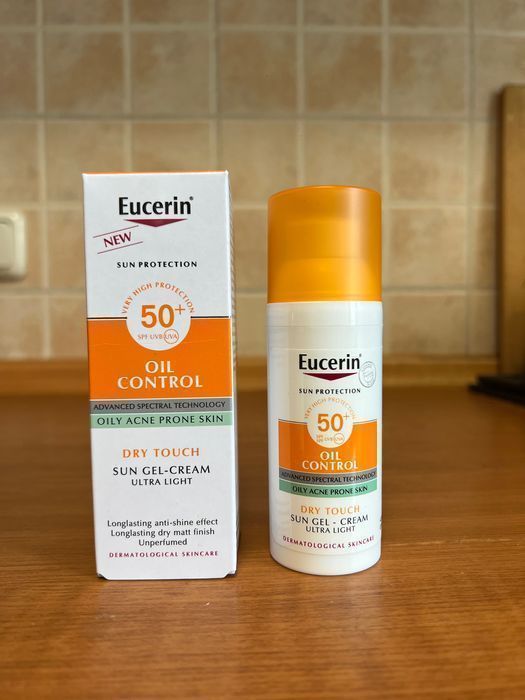 Eucerin OiL Control  (гель-крем з СПФ) SPF 50+