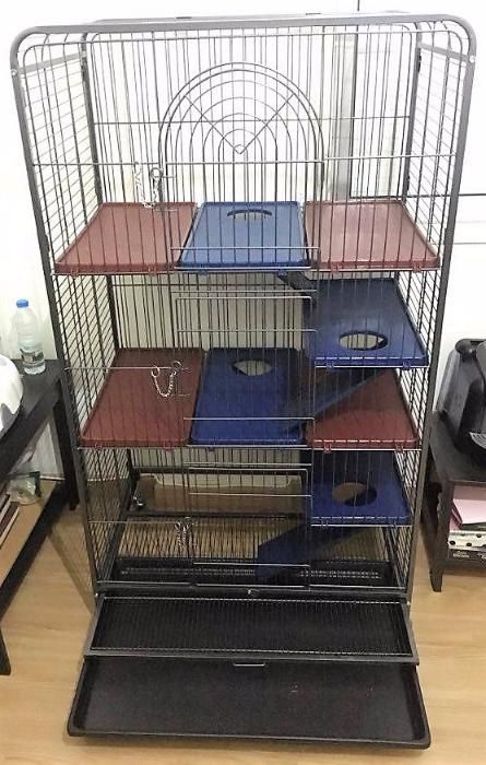 Gaiola nova furão ou chinchila de 4 Pisos