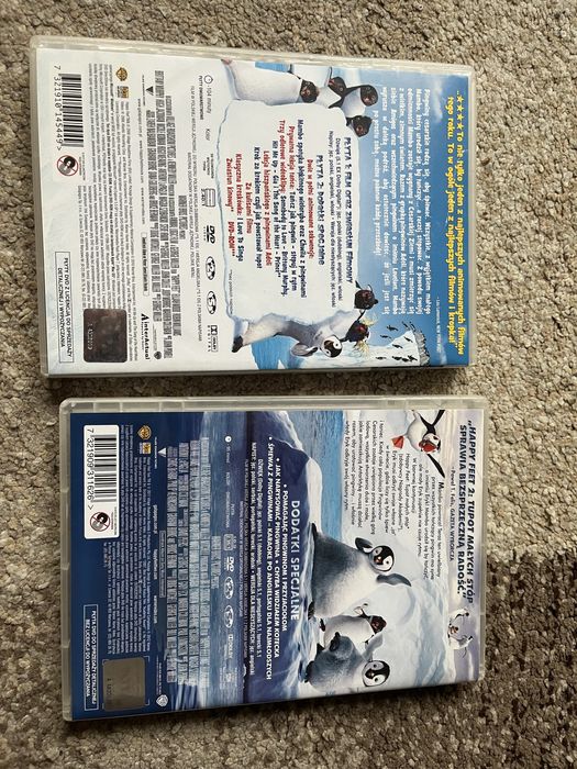 Film dvd - Happy Feet - część 1 i 2