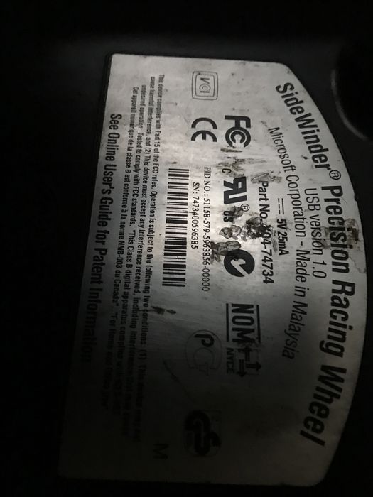 Руль для пк microsoft