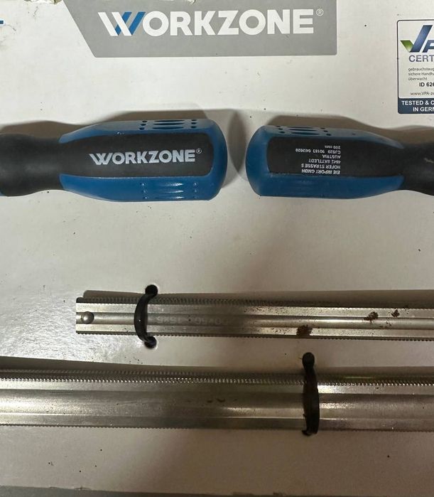 Струбцина столярна 2 штуки Work Zone