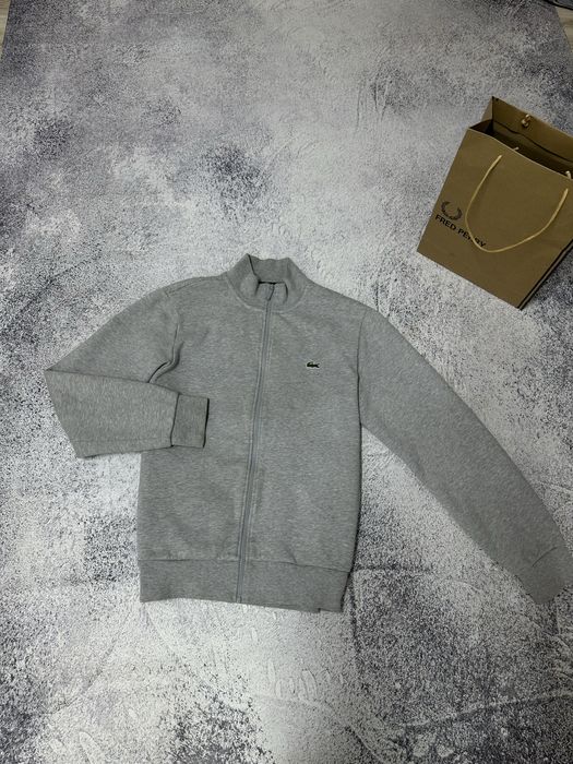 Сіра кофта Lacosta Full zip