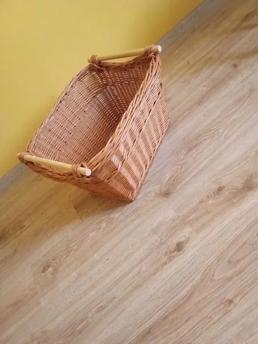 Kosz na zabawki pranie, wanienka wiklinowy polski