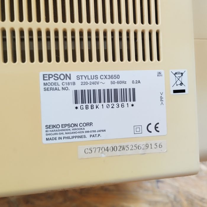 Продаю принтер - EPSON STYLUS CX3650