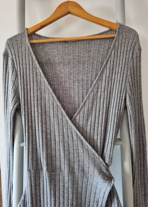 Vestido Mango Cinzento - Tamanho L