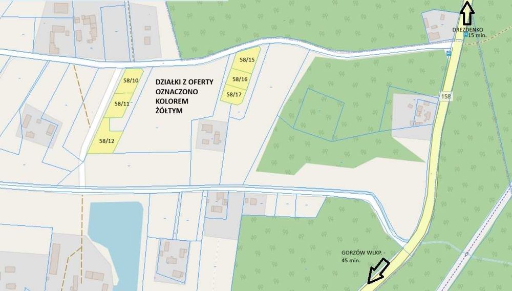 Działki budowlane Bagniewo