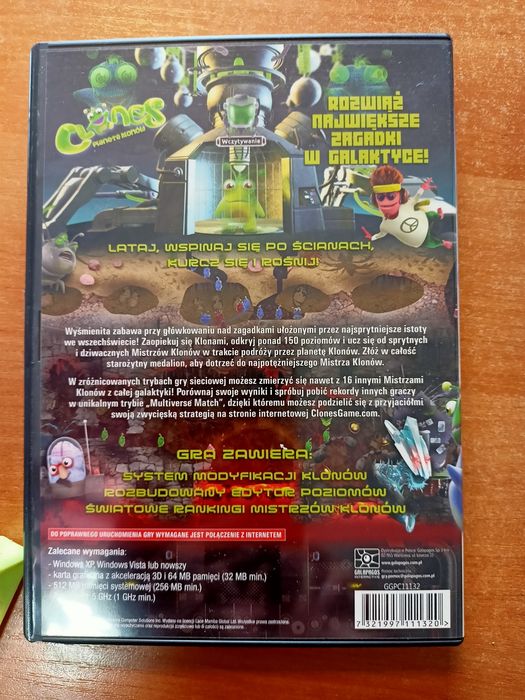 Clones Planeta Klonów GRA PC CD-ROM