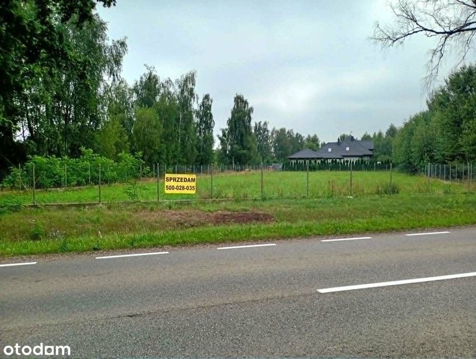 Działka przy głównej trasie Siedlce-Mordy, 11 km od Siedlec