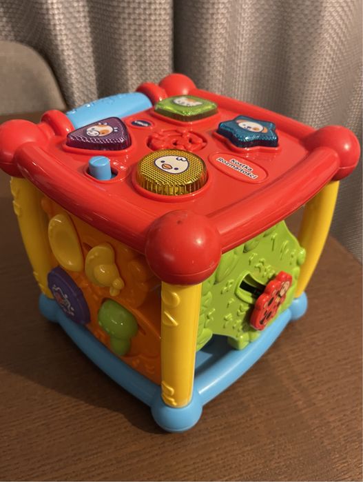 Vtech kostka rozmaitości zabawka niemowlęca edukacyjna interaktywna