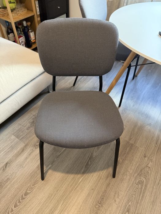 Vendo conjunto 4 cadeiras cinza Ikea