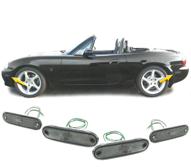 PISCAS LATERAIS MAZDA MX5 89-05 FUMADO