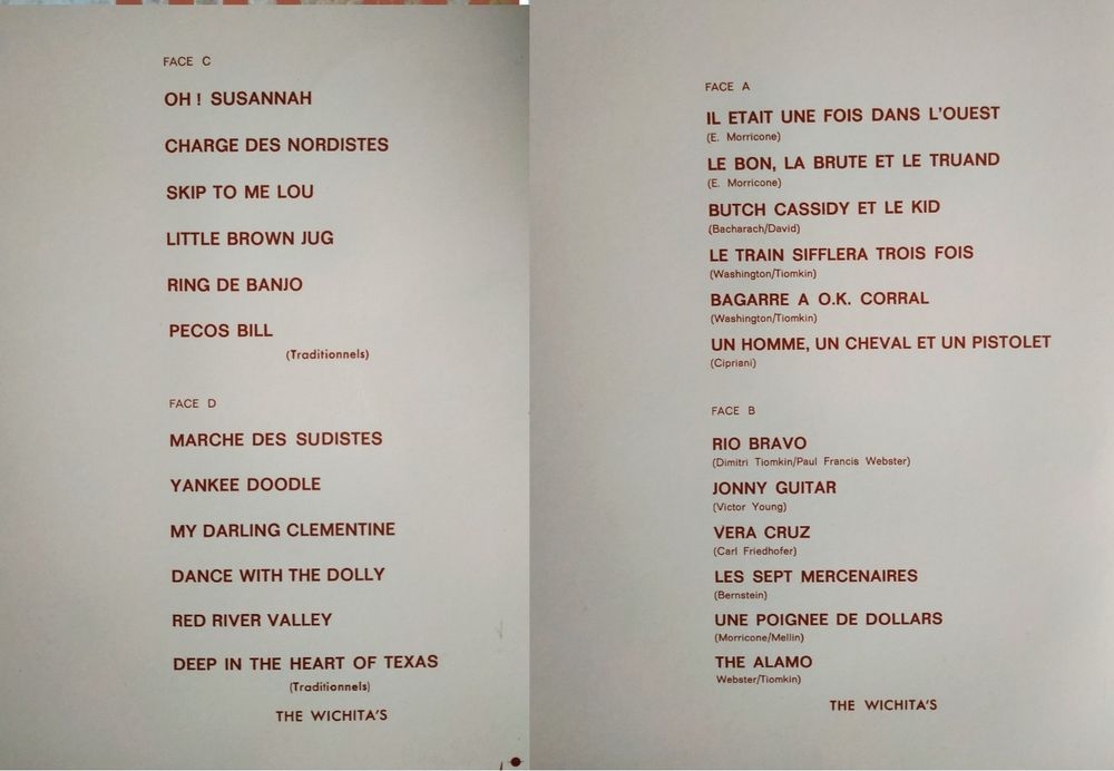 Vinyl Deep West soundtrack country Western płyta winylowa soundtrack
