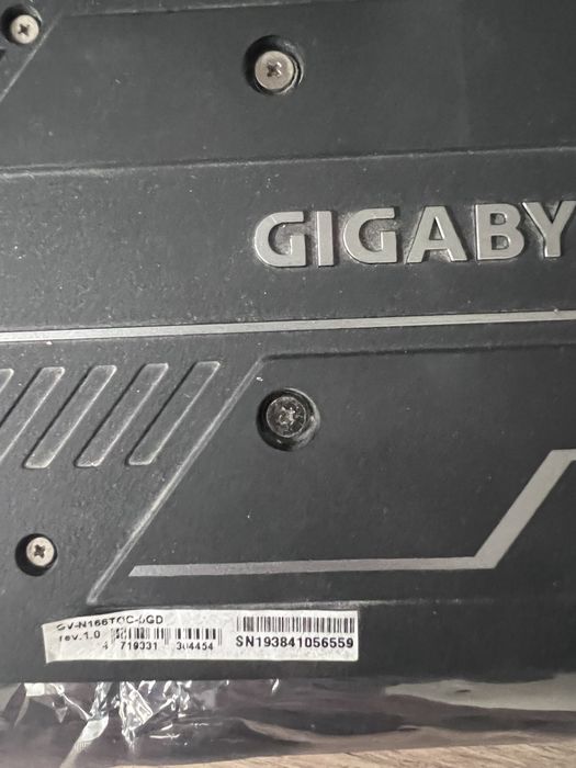 RTX 1660 Ti Gigabyte Oc