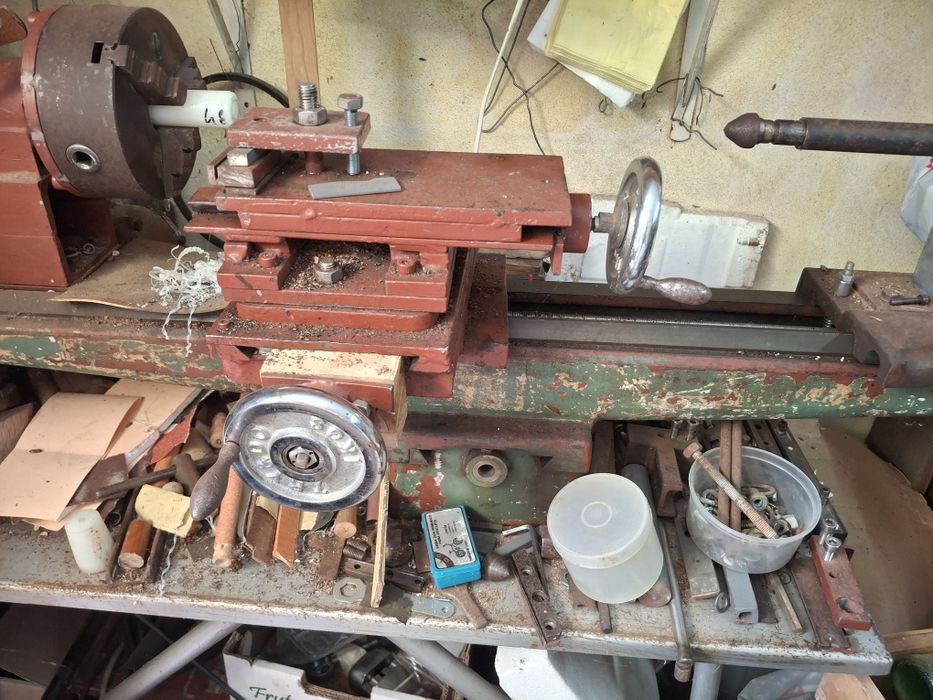 Torno mecânico madeira