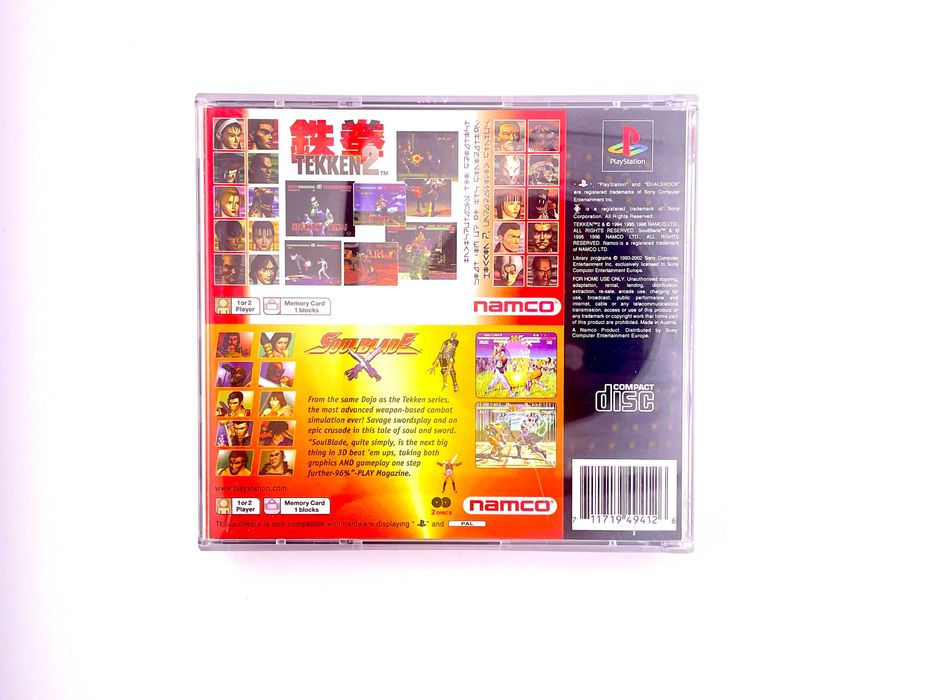 Tekken 2/Soulblade PSX VIMAGCO.PL Bydgoszcz Śniadeckich 11