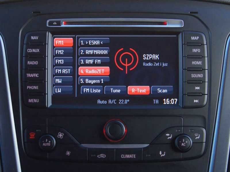 Aktualizacja GPS Wgrywanie map nawigacji Ford Sync3 MCA