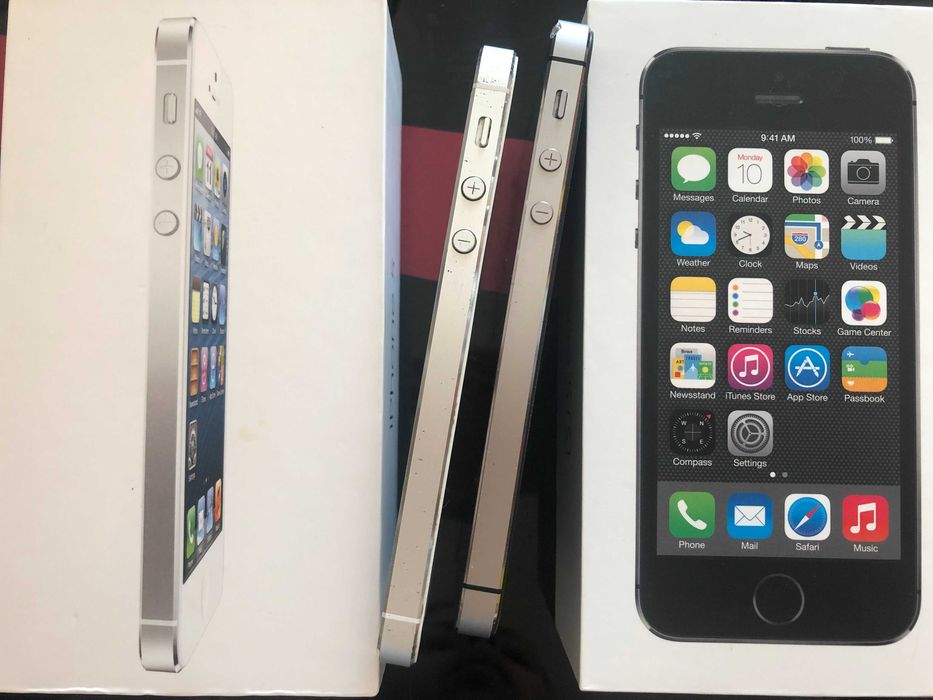 Apple iPhone 5 16GB White, 5s 16GB SpaceGrey