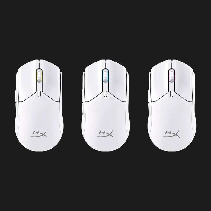 Бездротова ігрова миша Hyperx Pulsefire Haste 2 Mini Wireless White