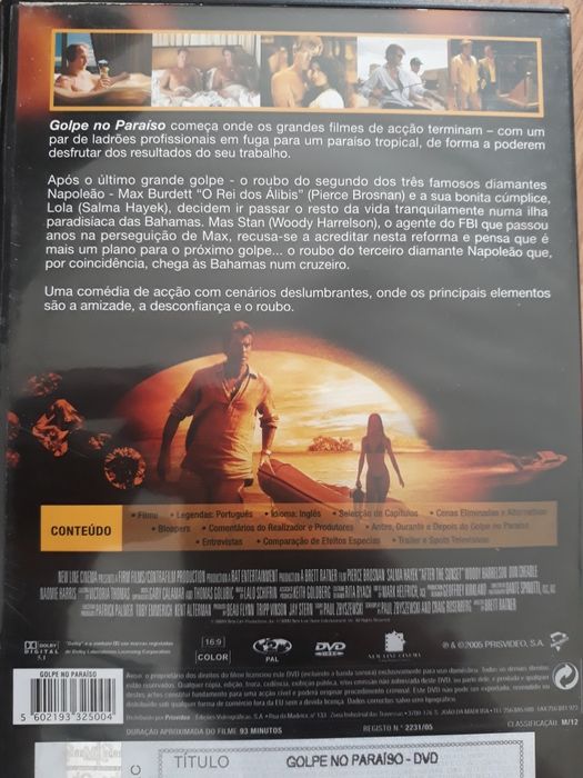 DVD Golpe no Paraíso