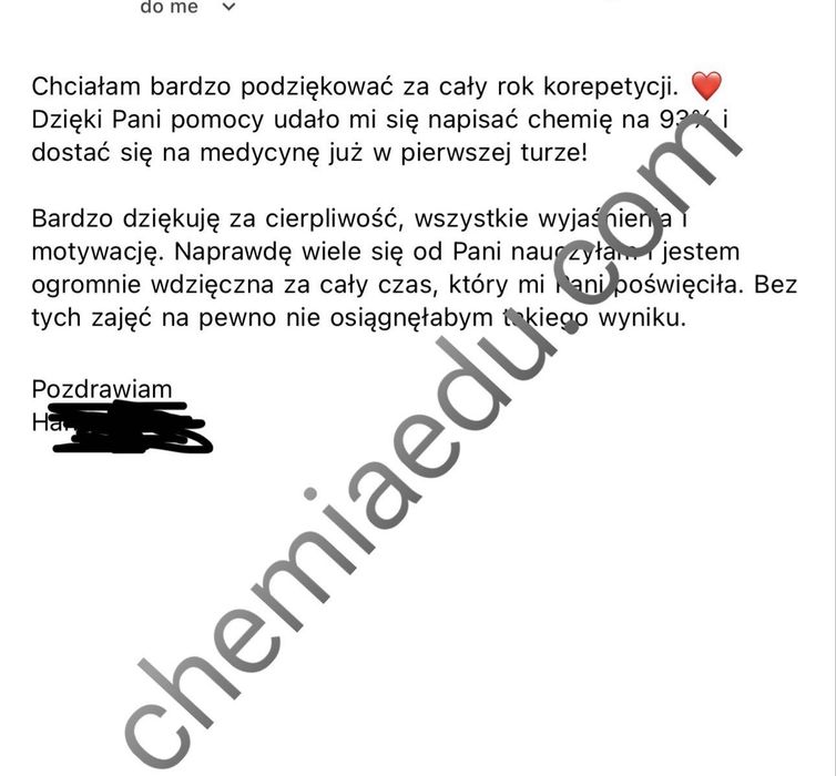 Marzysz o medycynie? Wynik 85%+ z chemii jest w Twoim zasięgu! Ostatnie 2 miejsca na mature 2027. Korepetycje z chemii