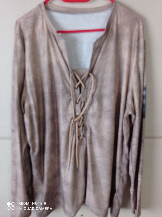 Shein piękna nowa bluzeczka wiązana rozmiar XXXL