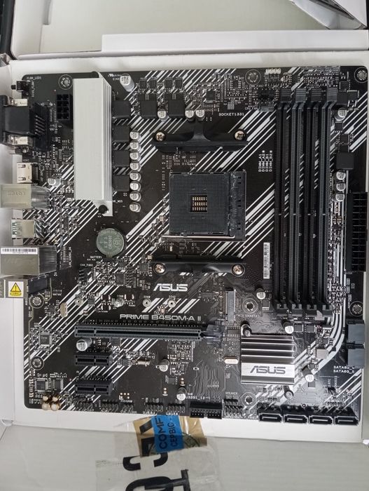 Продам материнскую плату ASUS Prime B450 M-A II Торг!