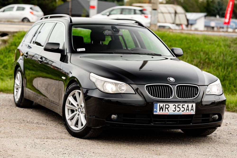 BMW Seria 5 3.0i LPG 258KM Xenon Ringi Skóra Navi Parktronic Grzane fotele
