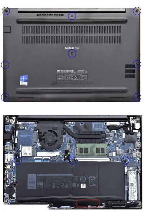 Bateria original Dell Latitude 7490/7480/7390/7380/7290/7280 (NOVA)