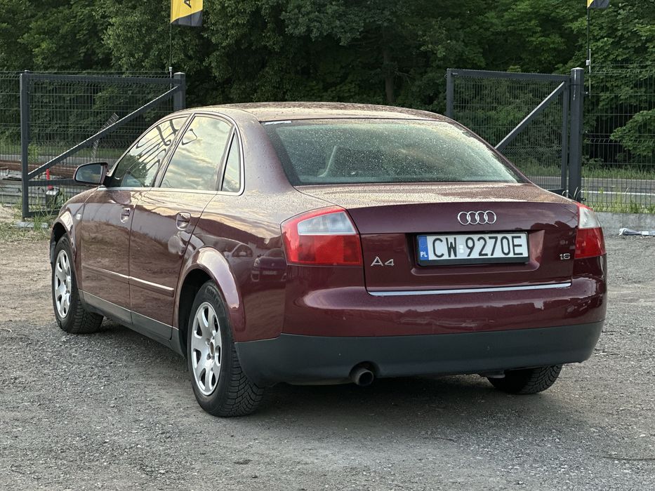 AUDI A4 B6 2003 – 1.6 BENZYNA + GAZ – KLIMATRONIC – GRZANE FOTELE