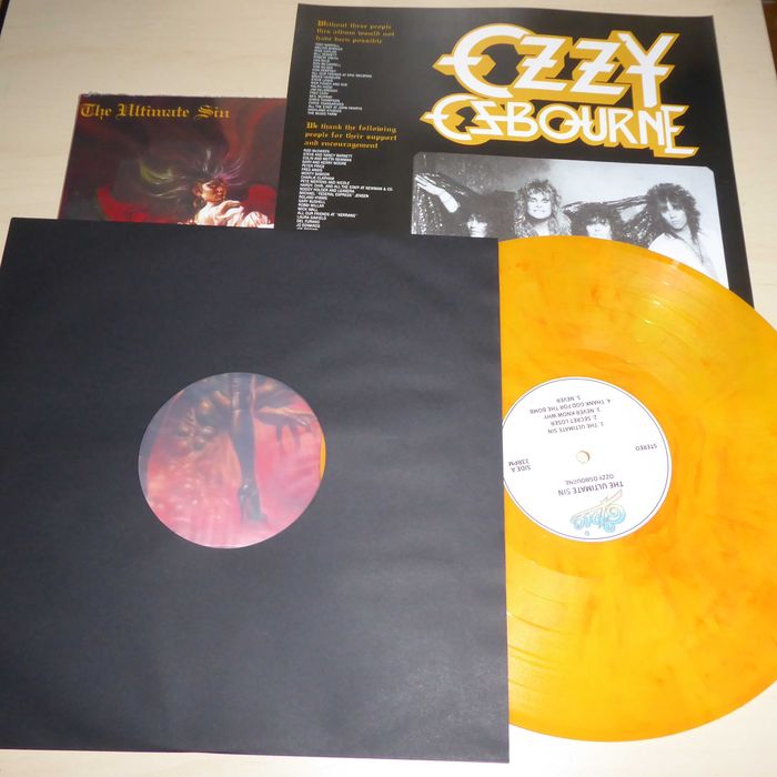 Ozzy Osbourne the ultimate sin / Winyl