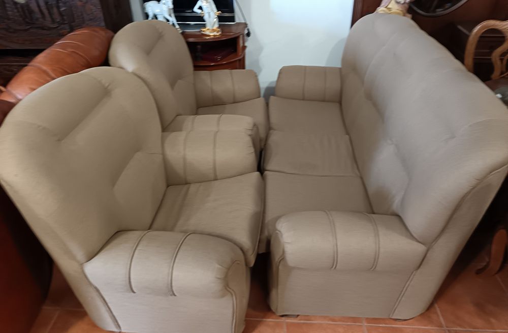 Sofás terno com cama