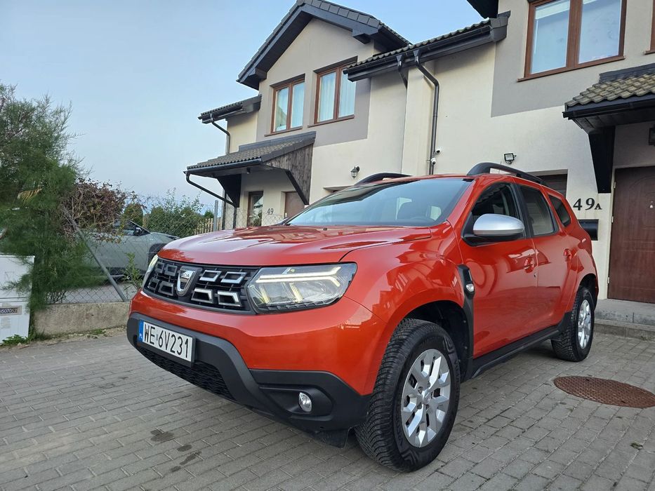 Dacia Duster Salon Polska, FV23%, serwisowany, I właściciel full led