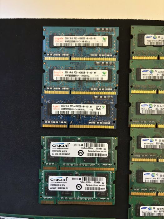RAM Memory Lot of 19 Units64751158068739122