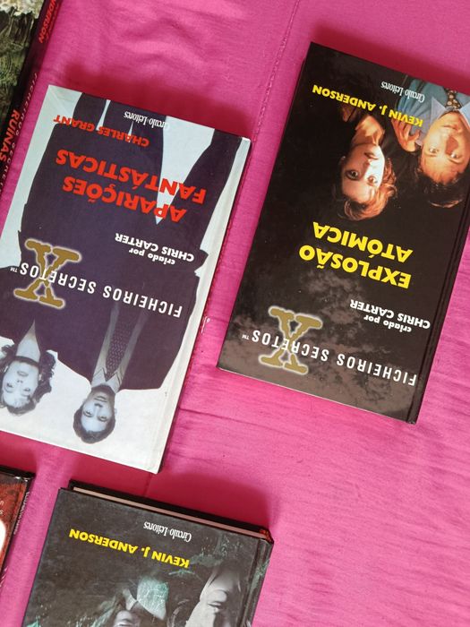 5 Livros fabulosos  ( FICHEIROS SECRETOS  - X )