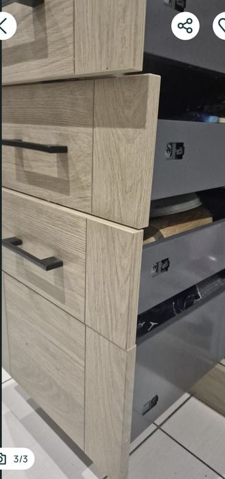 fronty kuchenne castorama,, szuflady