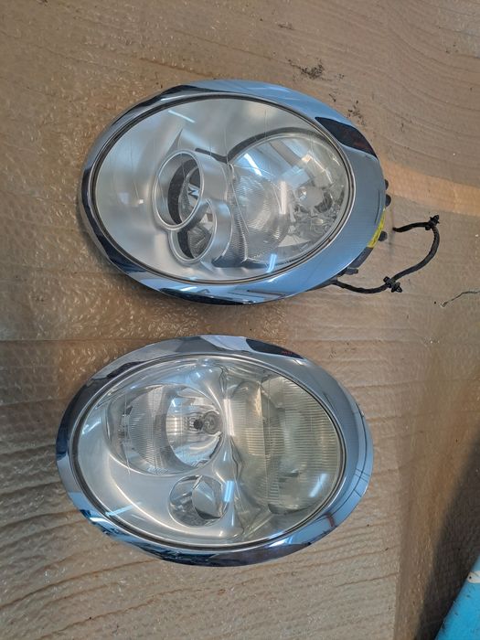 Mini cooper r50 r52 r53 lampa reflektor chrom  lewa przód