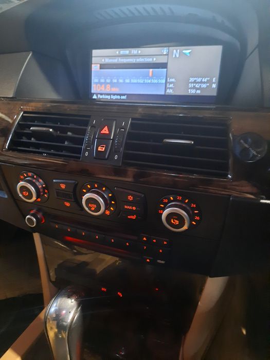 Duza Nawigacja CCC LIFT BMW E60 Komplet Ekran Jednostka Idrive