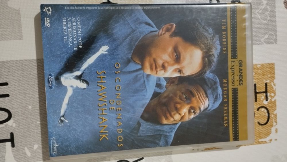 Filme em DVD original Os condenados de Shawshank
