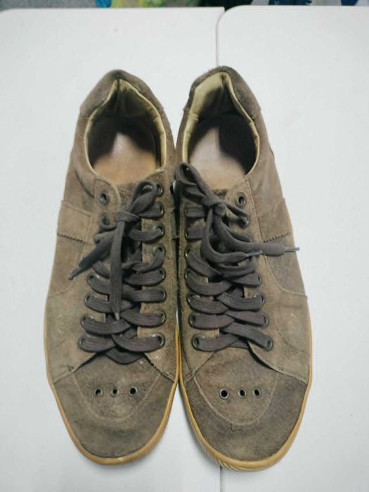 Vendo Ténis, Sapatos em cabedal usados mas em bom estado tamanho 45