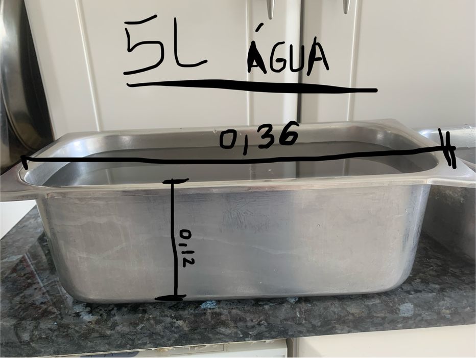Cubas para gelado ou restauração 5L e 4.5L